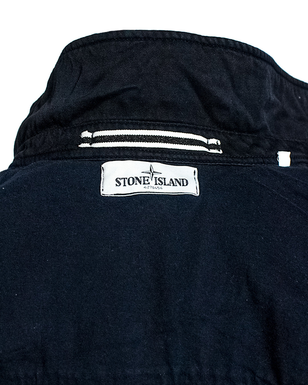 Stone Island Thick Cotton Navy Quilted Overshirt - Premium condition