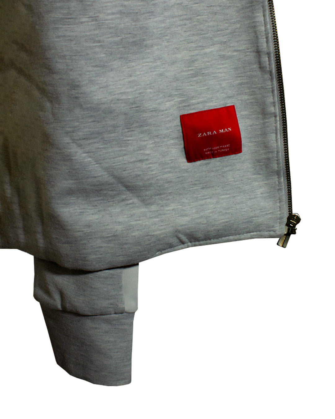 ZARA Man Double-Breasted Cotton Rider Jacket