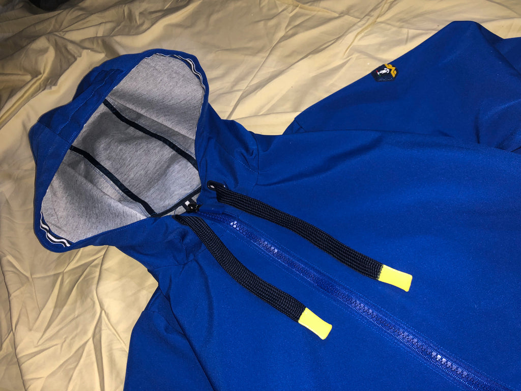 Armata di Mare Blue & Grey Hooded Jacket