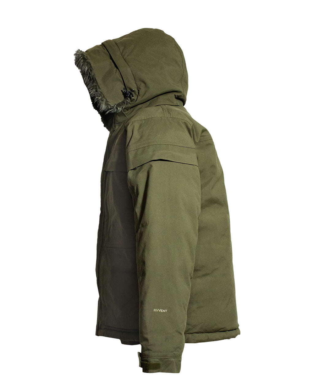 The North Face McMurdo HyVent Parka Khaki Down Puffer Jacket - Premium condition