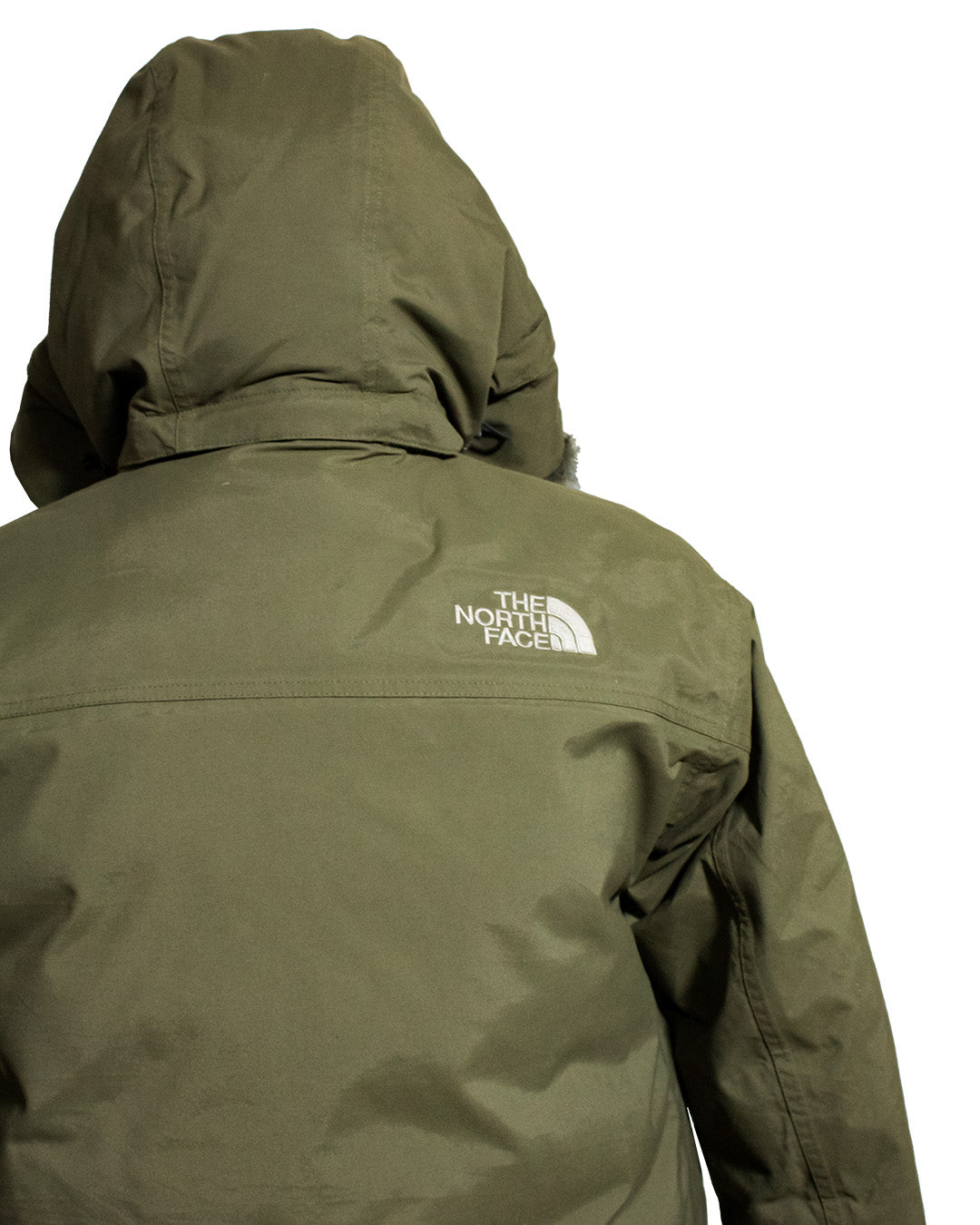 The North Face McMurdo HyVent Parka Khaki Down Puffer Jacket - Premium condition