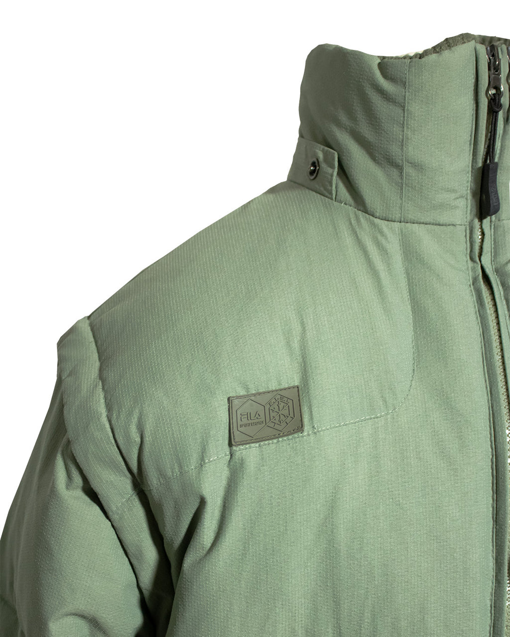 Vintage Fila Down Puffer Jacket - Detachable Sleeves - Premium condition