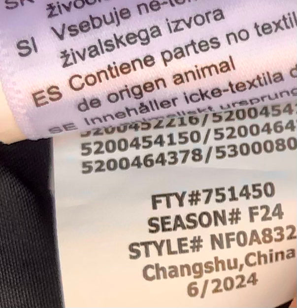 The North Face Nuptse Down Parka – Black