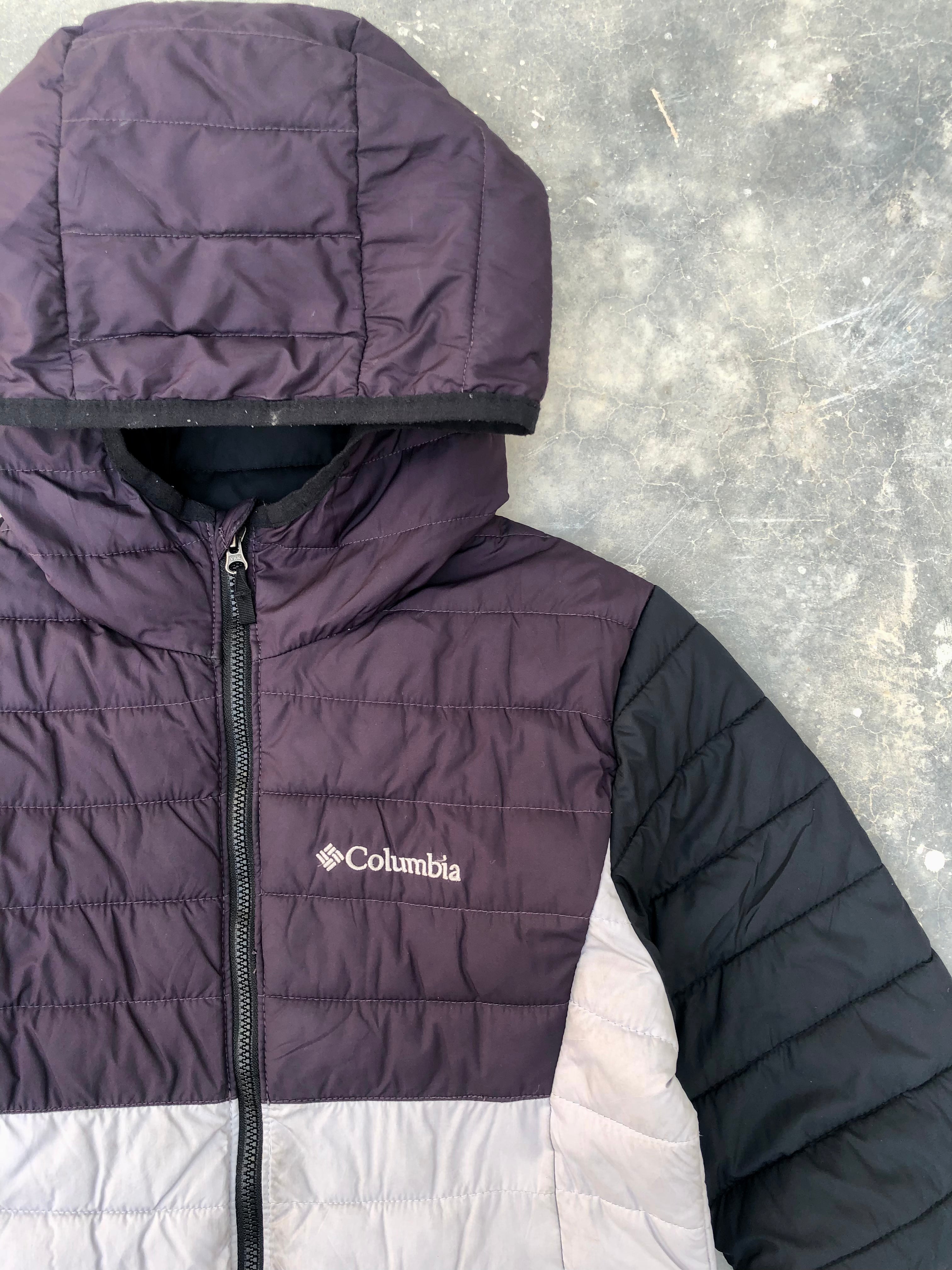 Columbia Boys Powder Lite II Hooded Jacket – Premium Condition