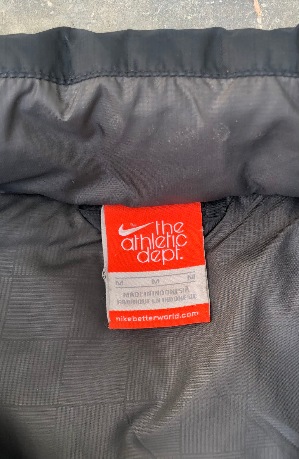 Nike Vintage Down Puffer Vest – Black (Men's Medium, Premium Condition)