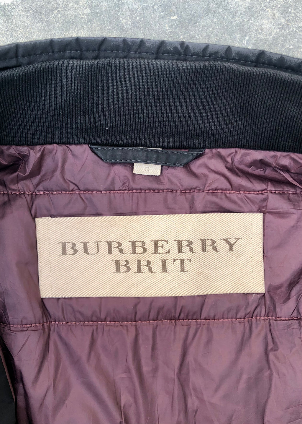 Black Burberry Jacket - Excellent Condition