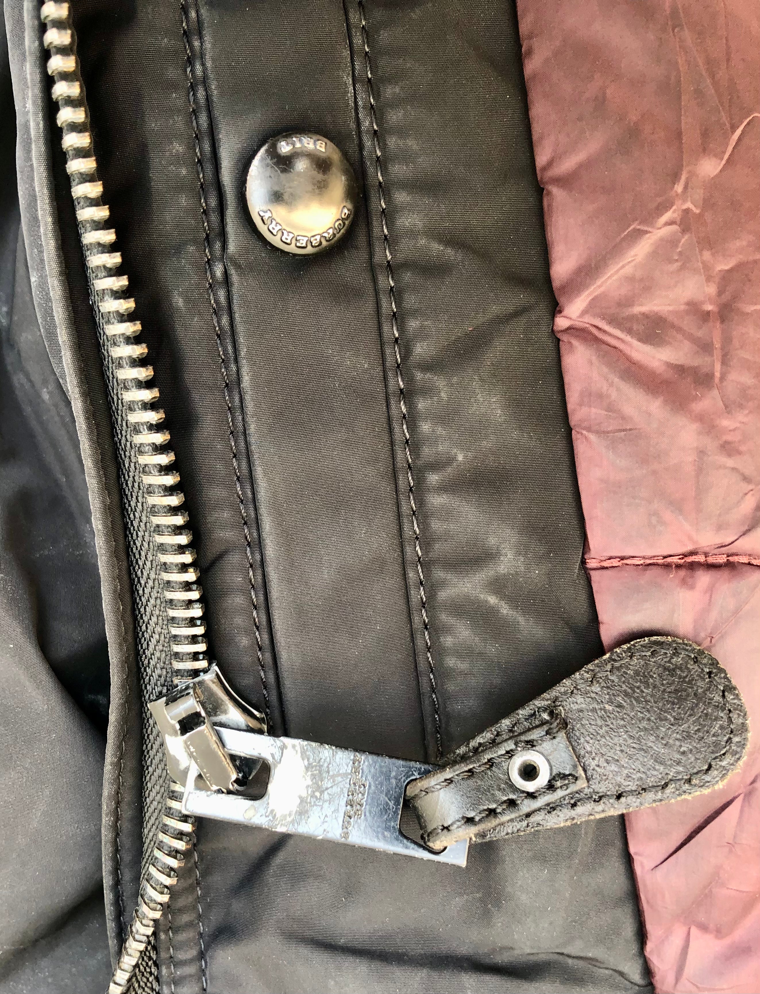 Black Burberry Jacket - Excellent Condition