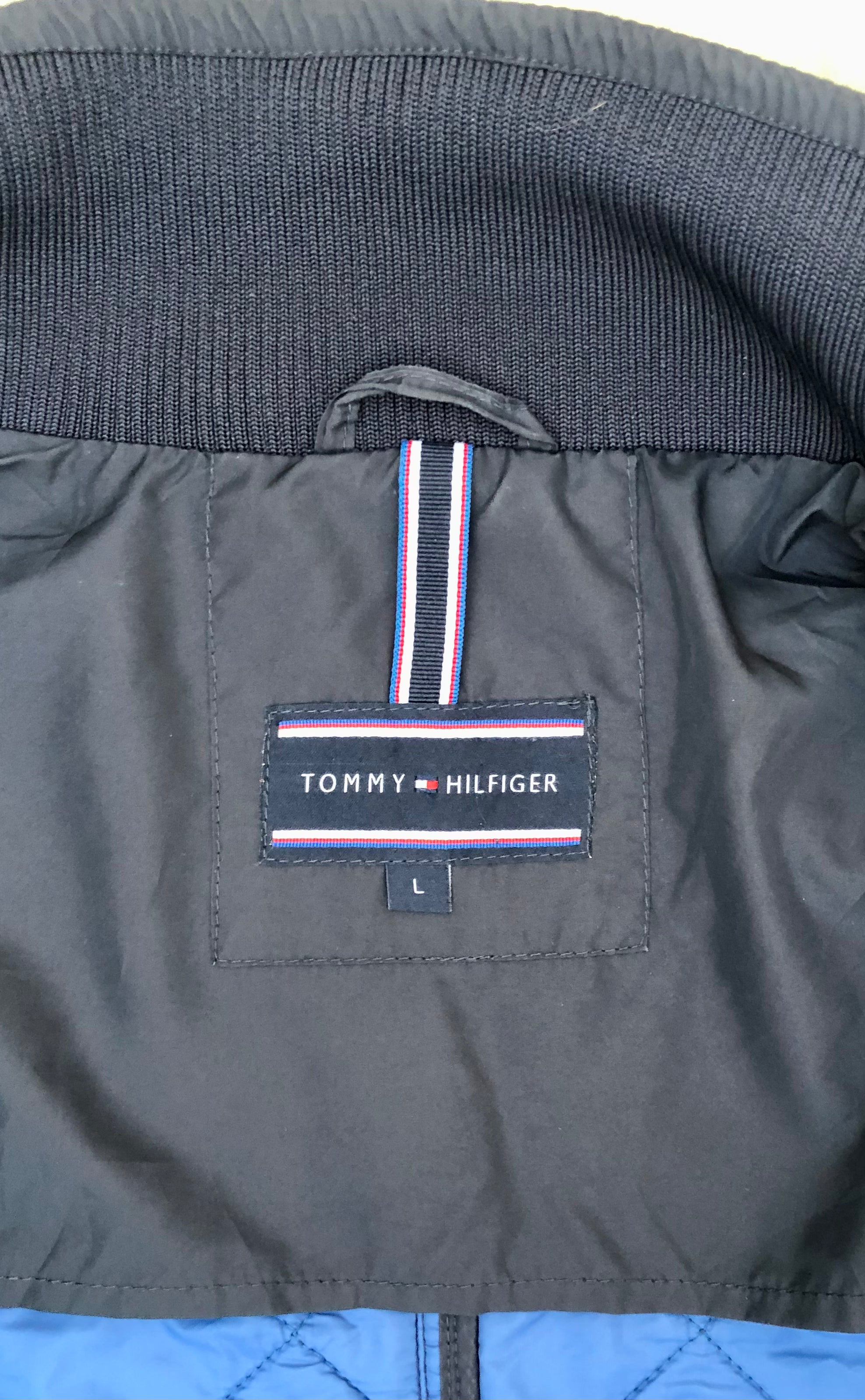 Tommy Hilfiger Men’s Hooded Quilted Jacket – XL (Premium Condition)