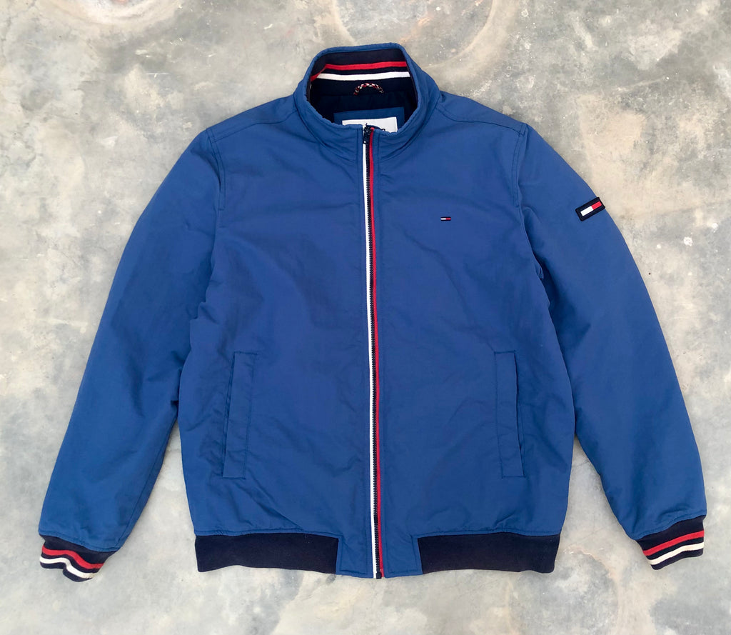 ⁠Tommy Hilfiger Bomber Jacket – Blue