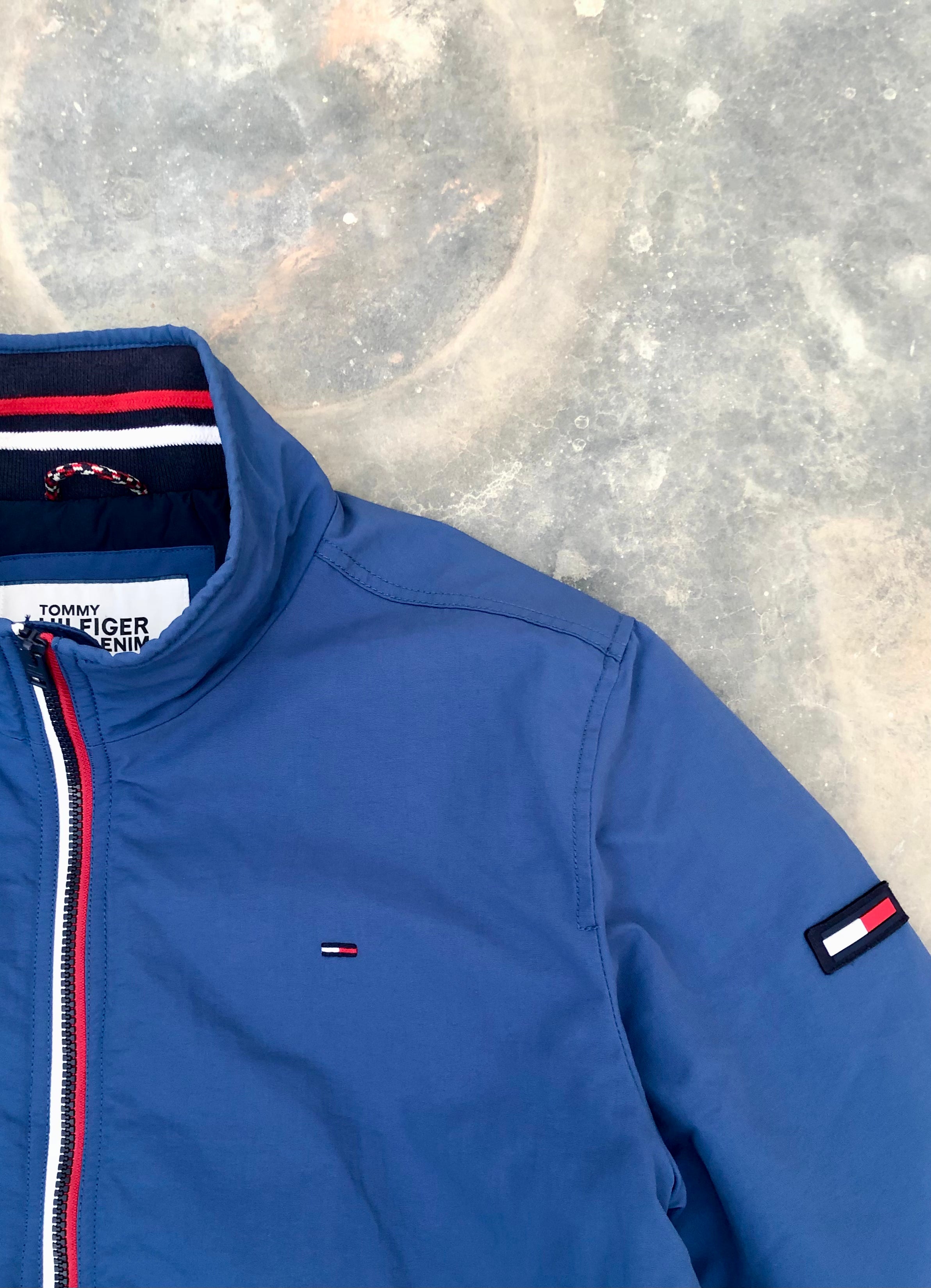 ⁠Tommy Hilfiger Bomber Jacket – Blue