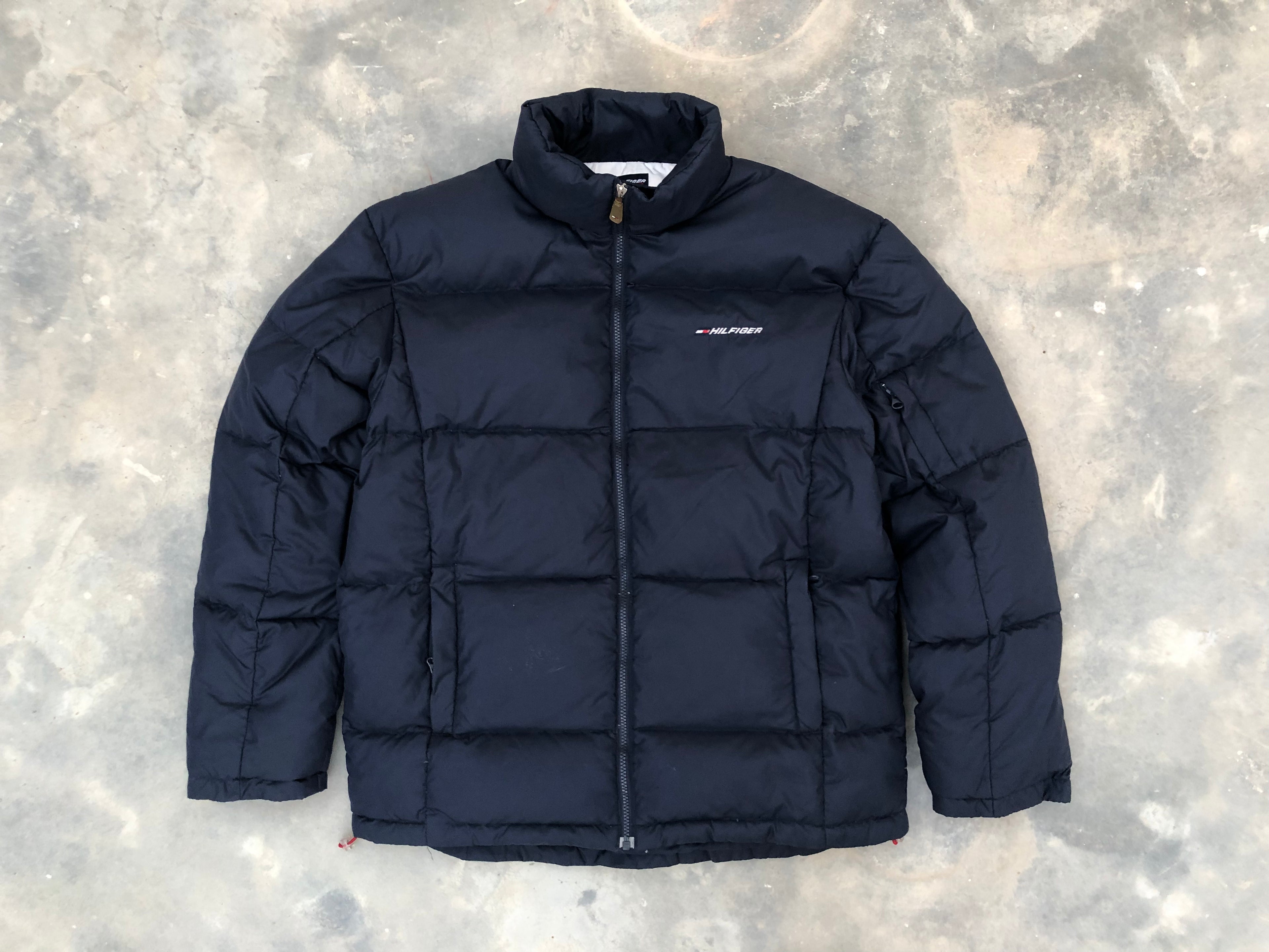 Tommy Hilfiger Vintage Puffer Jacket – Navy
