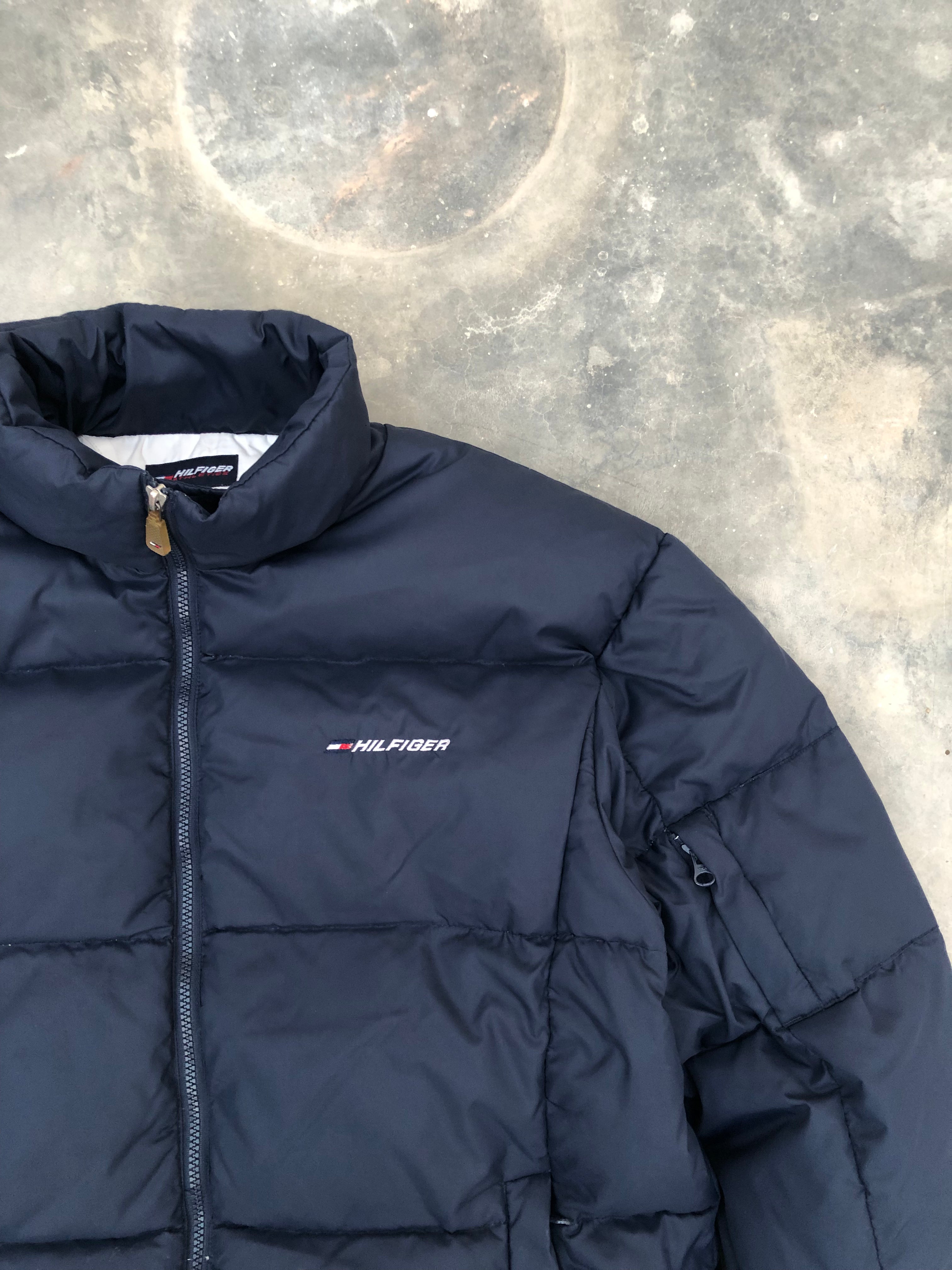 Tommy Hilfiger Vintage Puffer Jacket – Navy