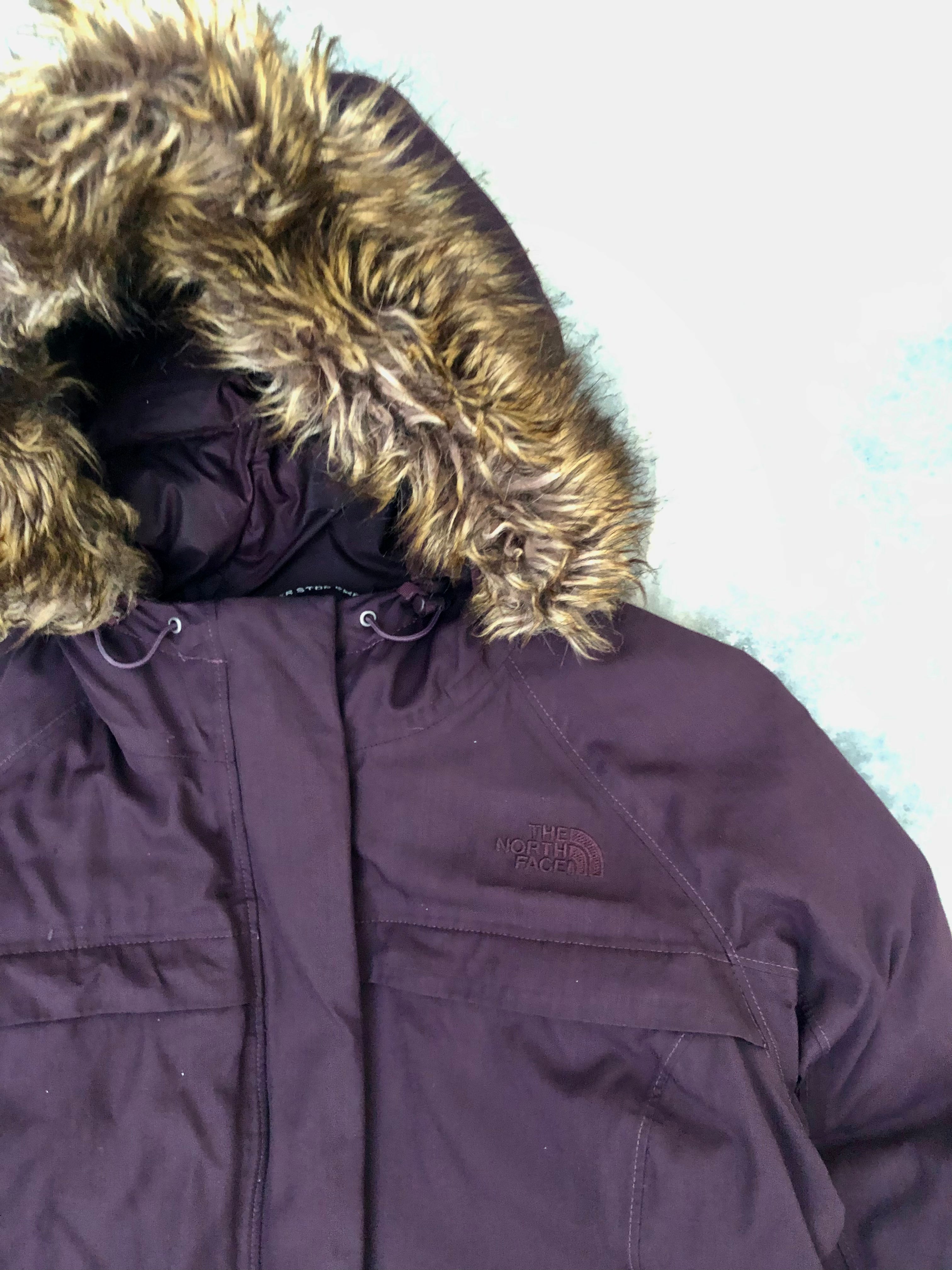 The North Face Women’s Arctic Parka – Burgundy - Premium