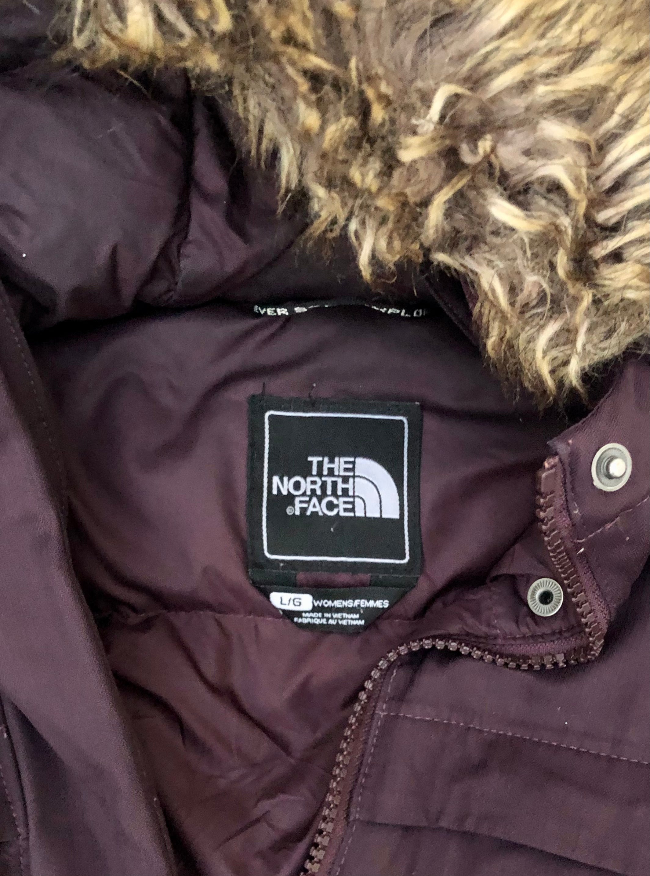 The North Face Women’s Arctic Parka – Burgundy - Premium