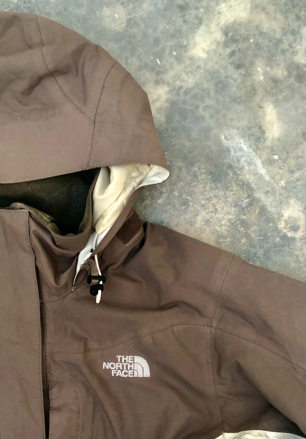 The North Face Women's HyVent Hooded Windbreaker – Brown - Excellent Condition