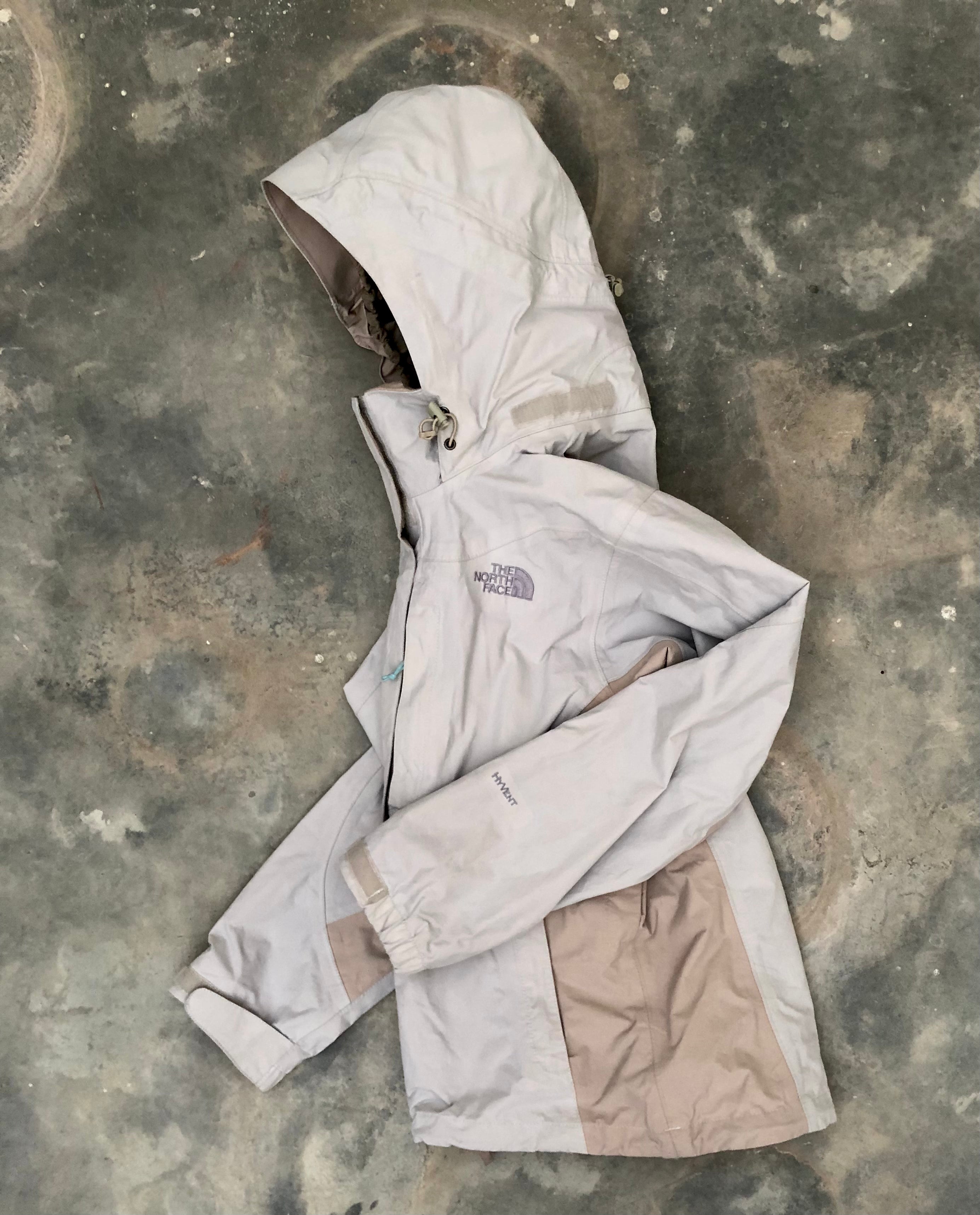 The North Face Beige HyVent Softshell Women’s Polartec Jacket - Premium Condition