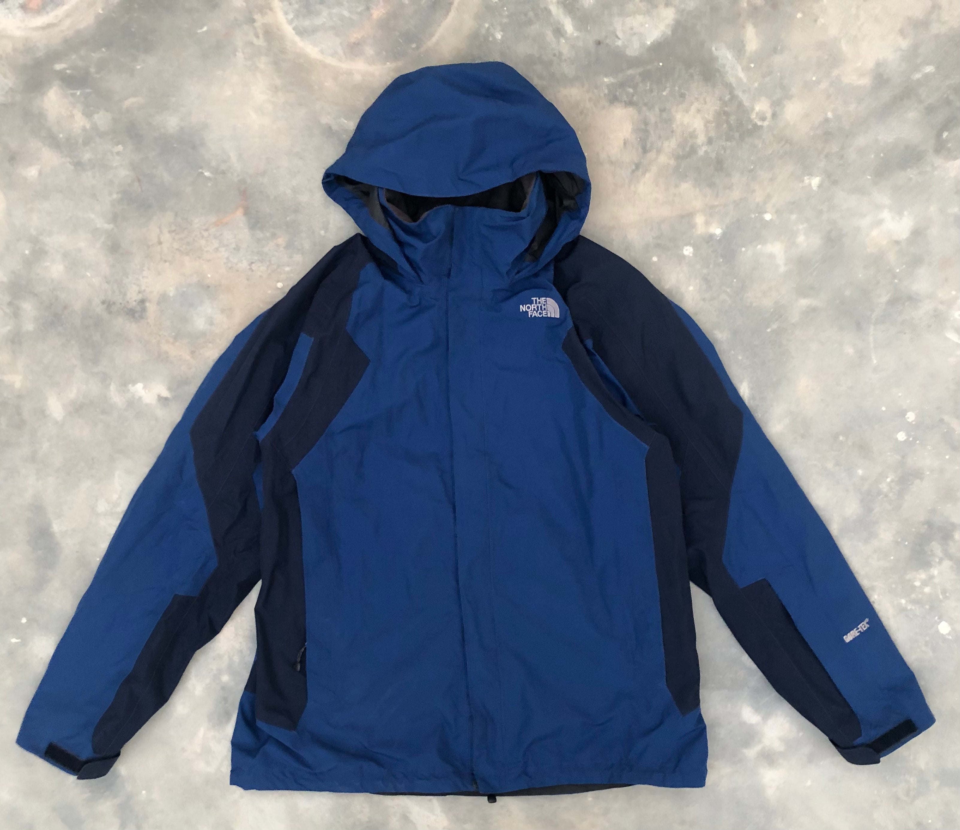 The North Face Hooded 90s Navy Blue Windbreaker