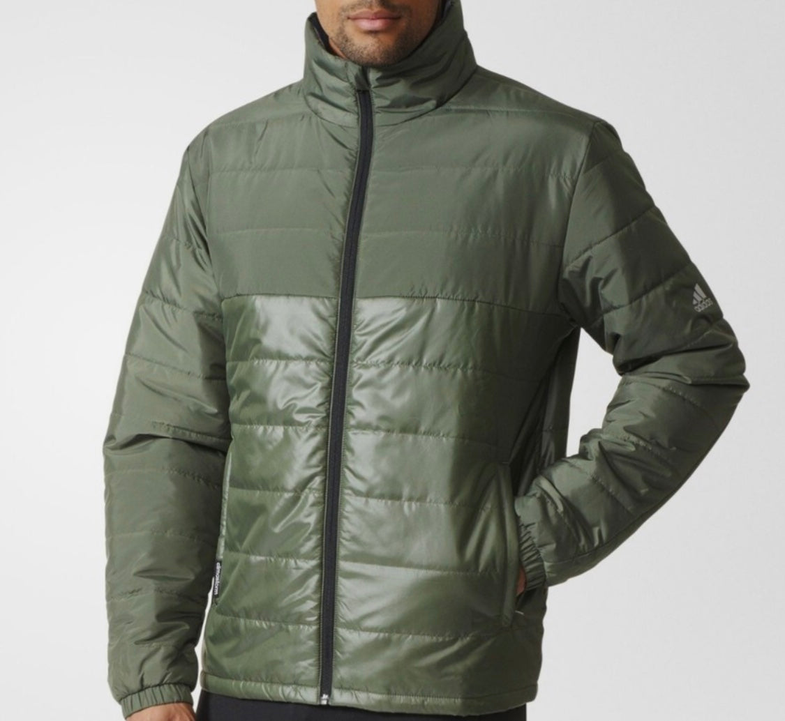 Adidas BC Padded Jacket – Olive - Brand New