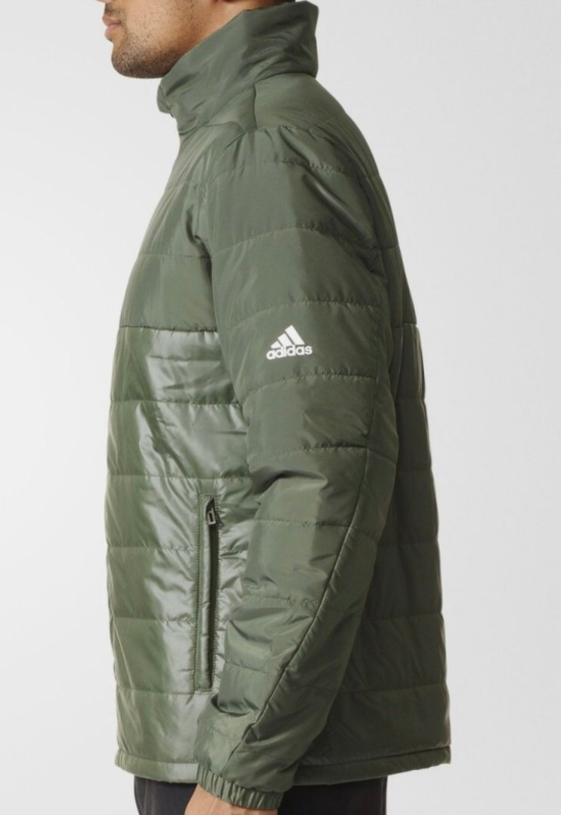 Adidas BC Padded Jacket – Olive - Brand New