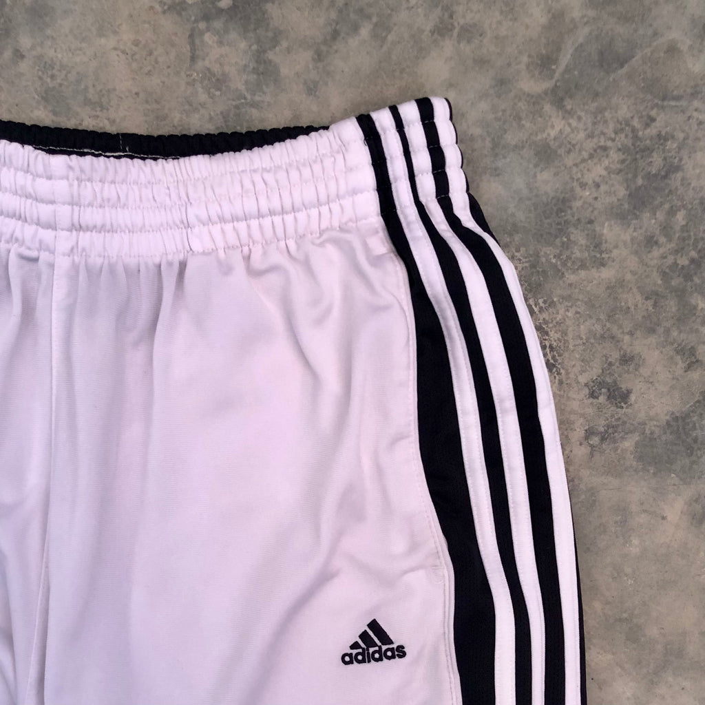 Vintage White Adidas Track Pants – Premium Condition