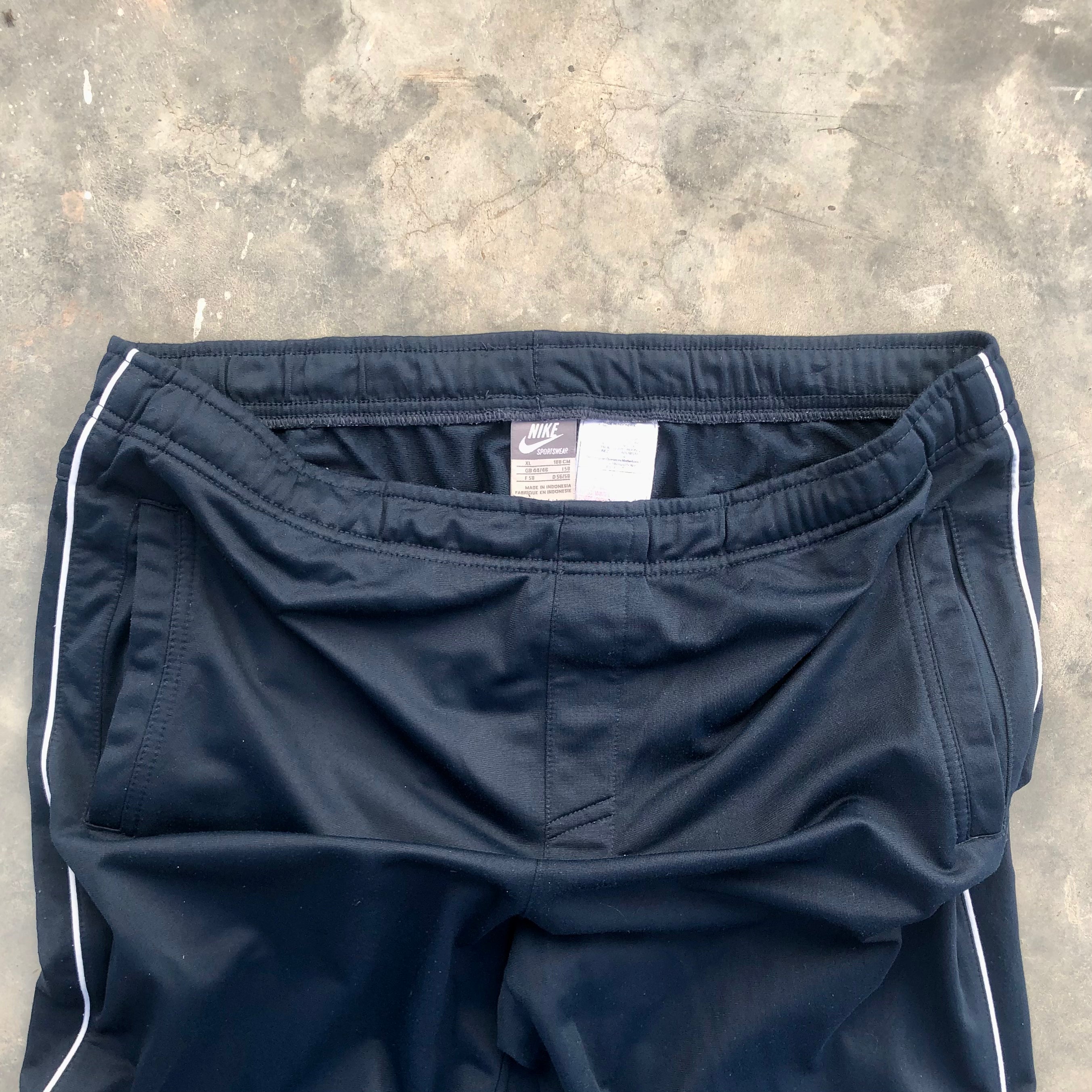 Nike Vintage Straight-Leg Joggers – Navy Blue | Men’s Large | Premium