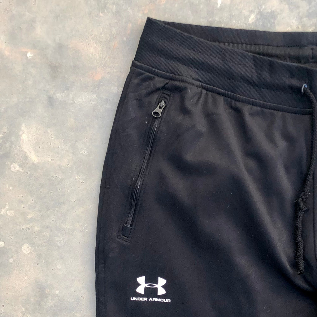 Under Armour Sportstyle Joggers Men’s L – Black Stretch Tricot
