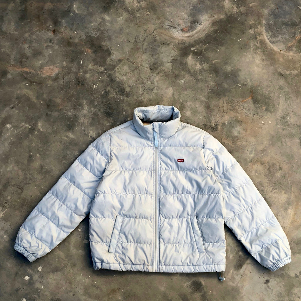 Levi’s Baby Bubble Puffer Jacket – Women’s Small | Down Fill | Premium Condition