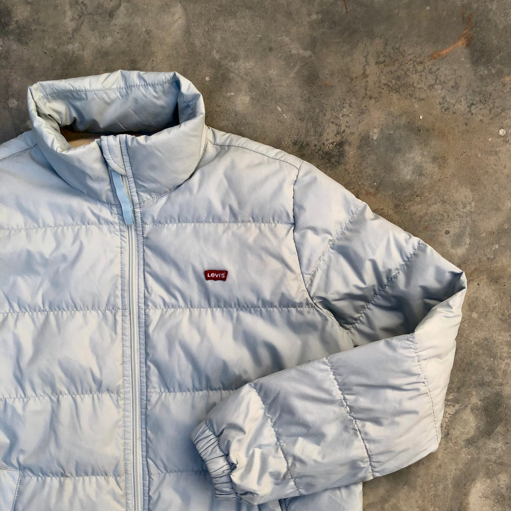 Levi’s Baby Bubble Puffer Jacket – Women’s Small | Down Fill | Premium Condition