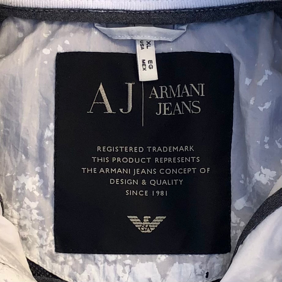 Armani Jeans Men's Jacket – XL | Polyester Shell | Premium Condition