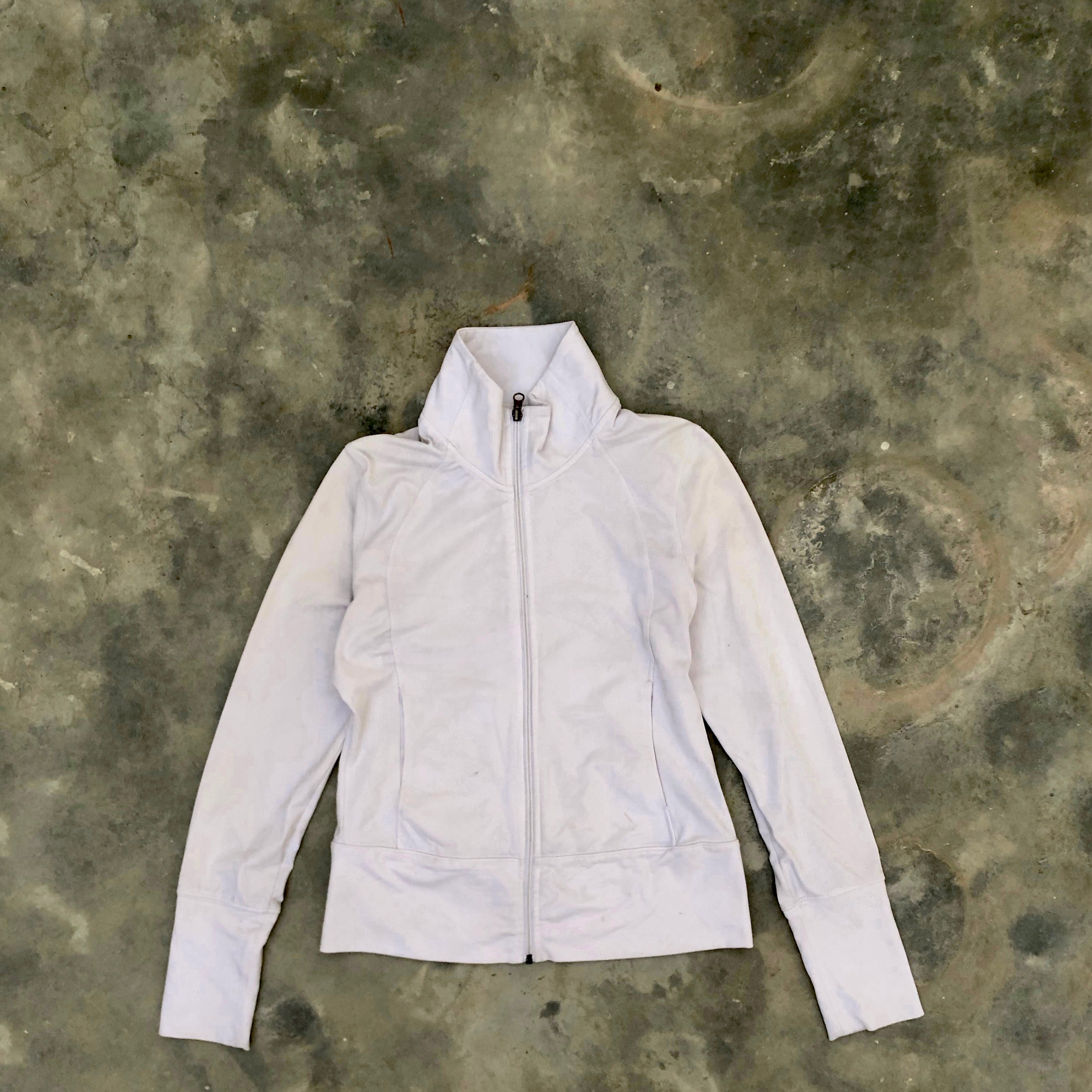 Champion Yoga Jacket – White | Women’s Small | Excellent Condition