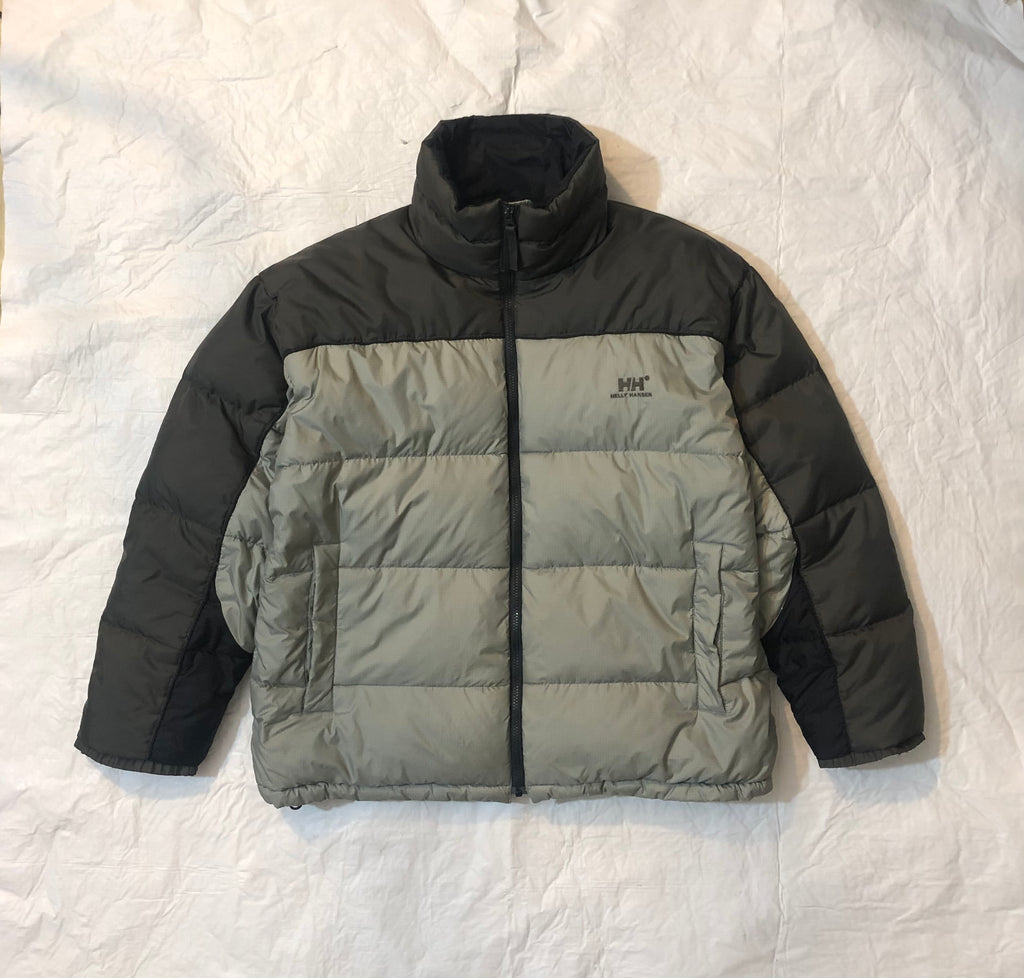 Vintage Helly Hansen Beige Puffer Jacket - Premium condition