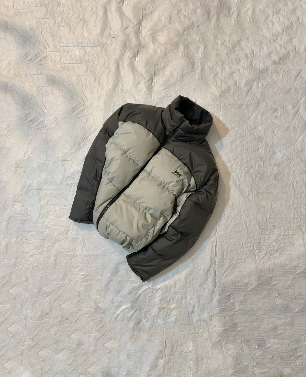 Vintage Helly Hansen Beige Puffer Jacket - Premium condition