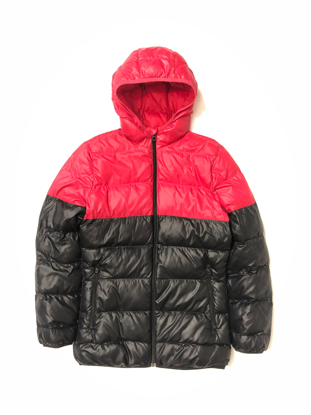 Adidas Puffer Jacket – Red/Black