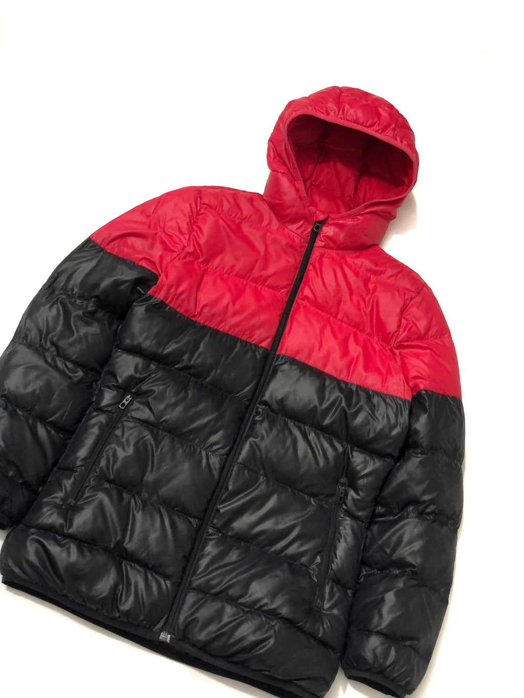 Adidas Puffer Jacket – Red/Black