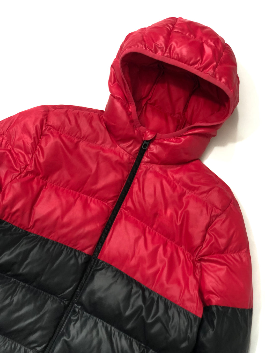 Adidas Puffer Jacket – Red/Black