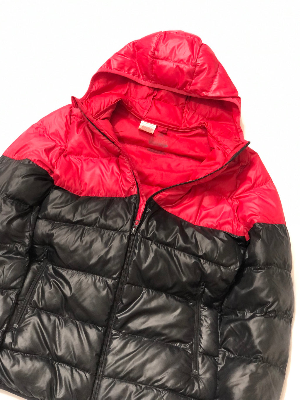 Adidas Puffer Jacket – Red/Black