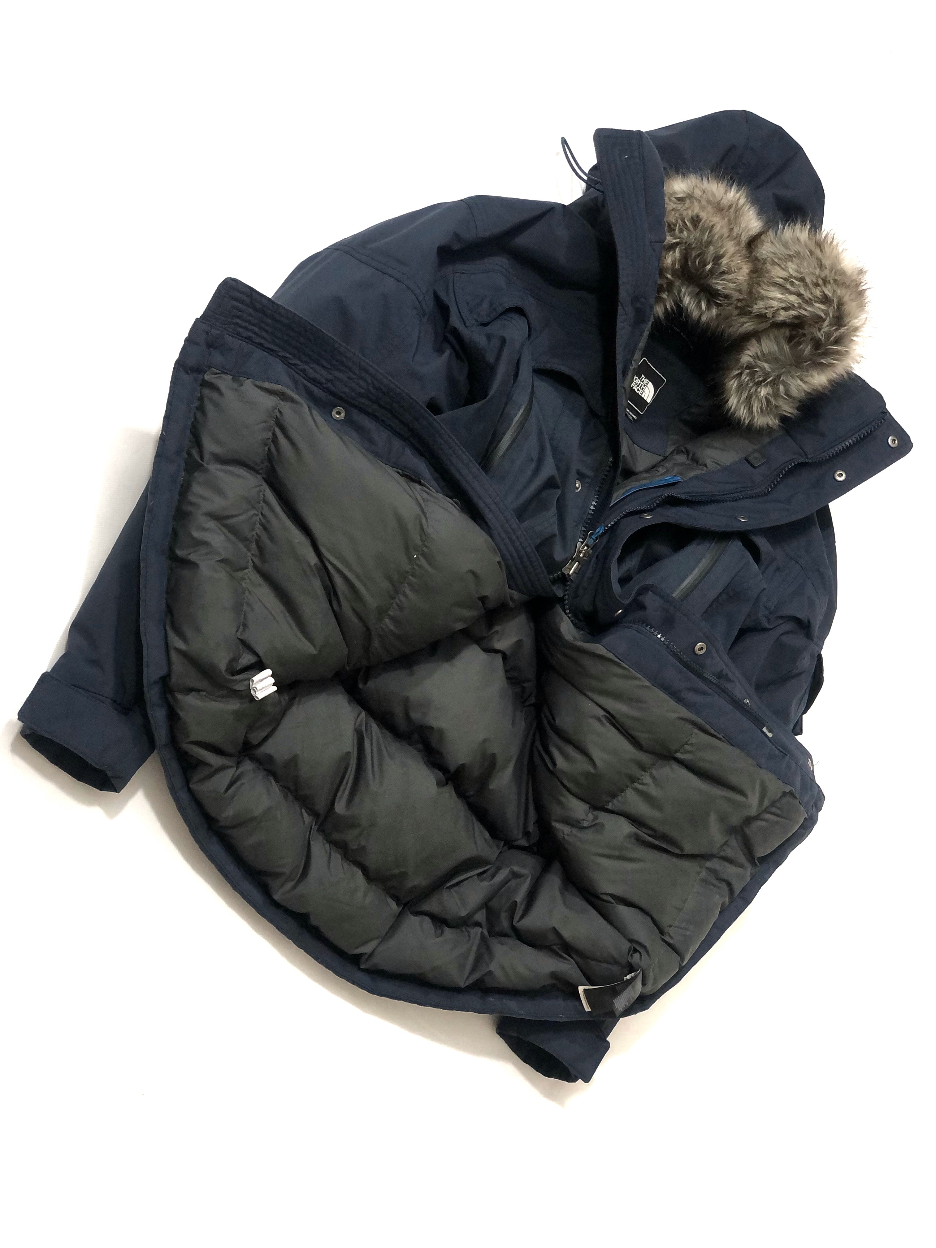 The North Face HyVent McMurdo Down Parka – Navy (Premium Condition)