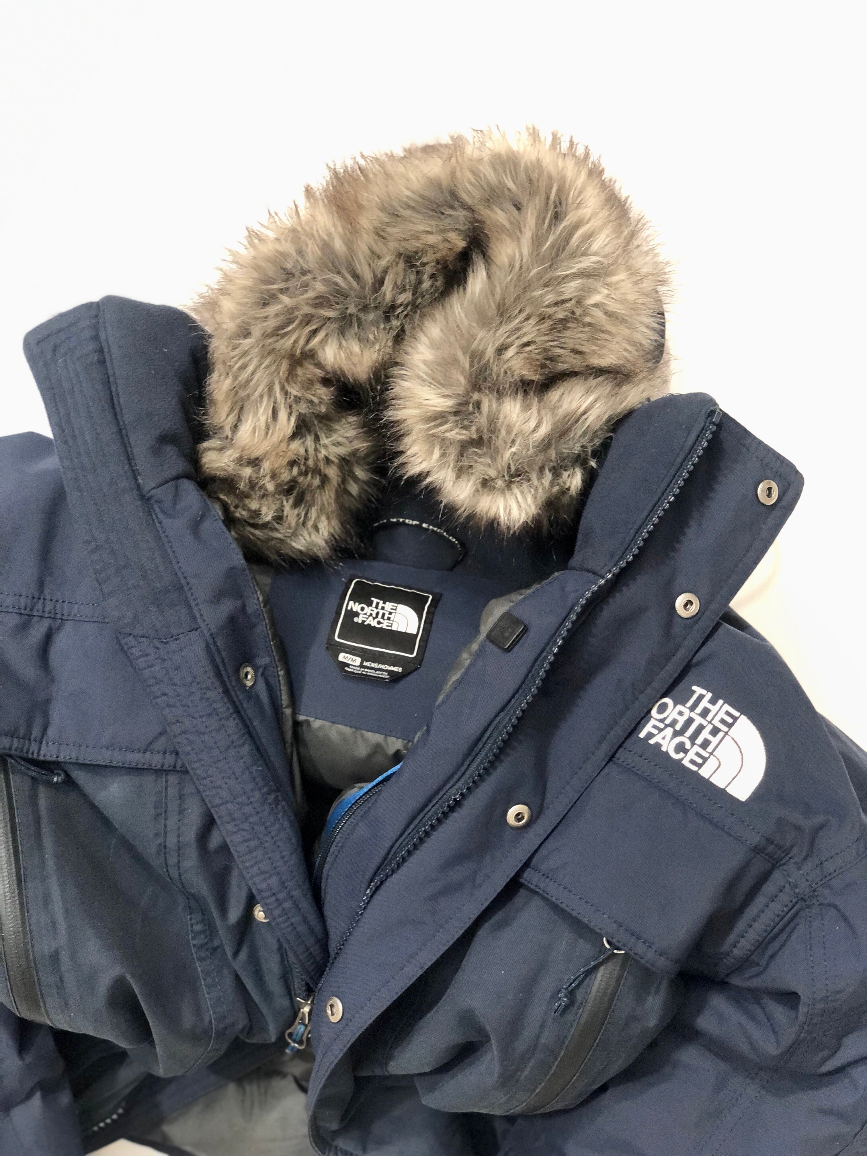 The North Face HyVent McMurdo Down Parka – Navy (Premium Condition)
