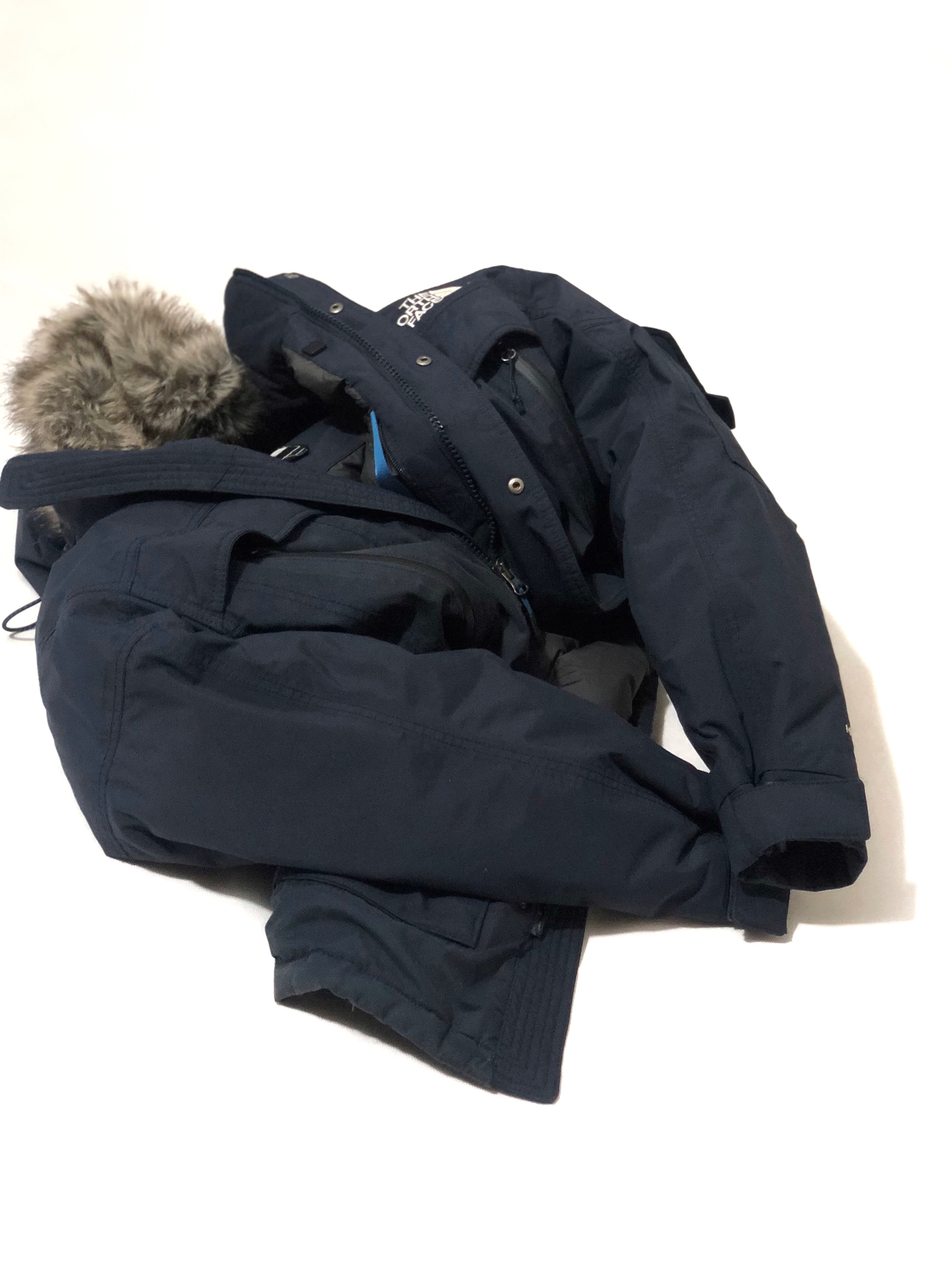 The North Face HyVent McMurdo Down Parka – Navy (Premium Condition)