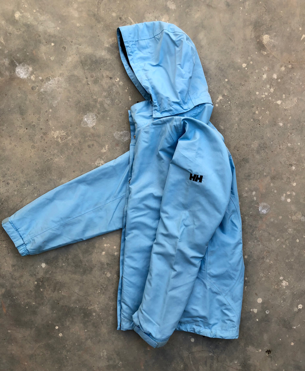 Helly Hansen Waterproof Coat – Pale Blue