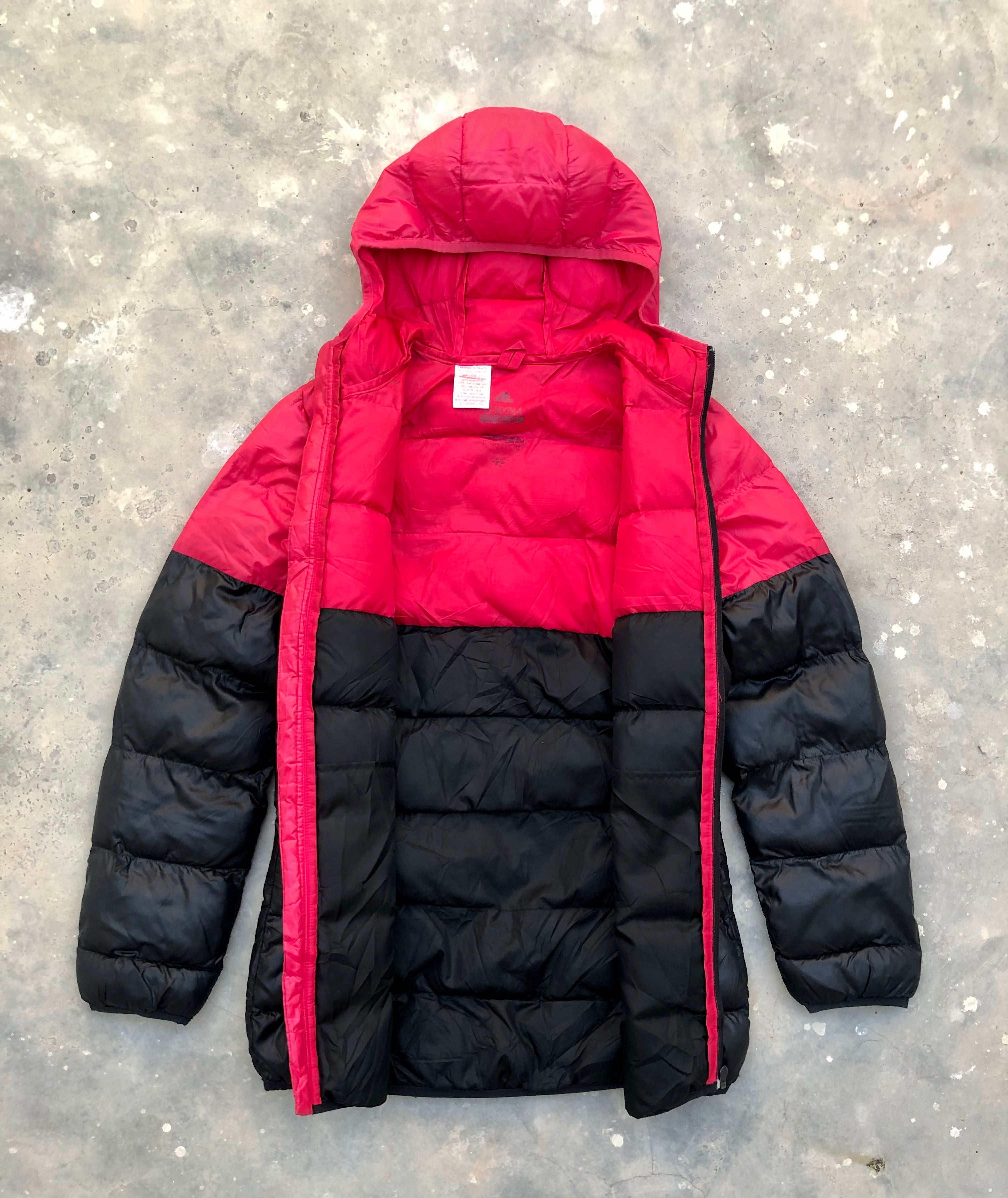 Adidas Puffer Jacket – Red/Black