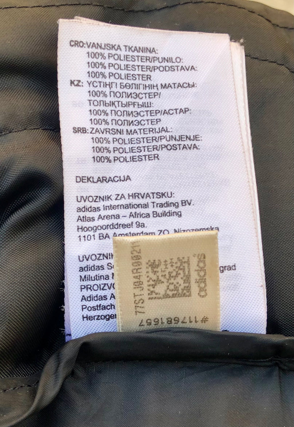 Adidas Puffer Jacket – Red/Black