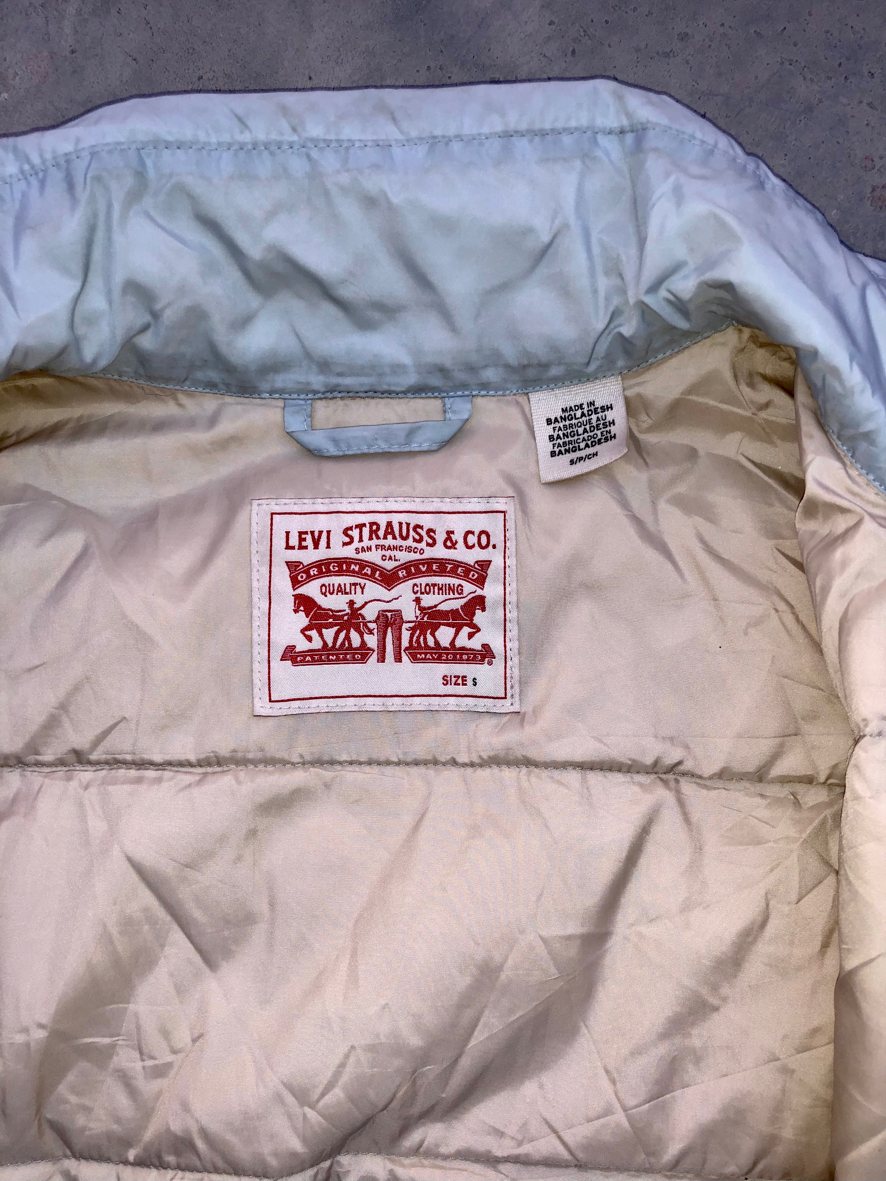 Levi’s Baby Bubble Puffer Jacket – Women’s Small | Down Fill | Premium Condition