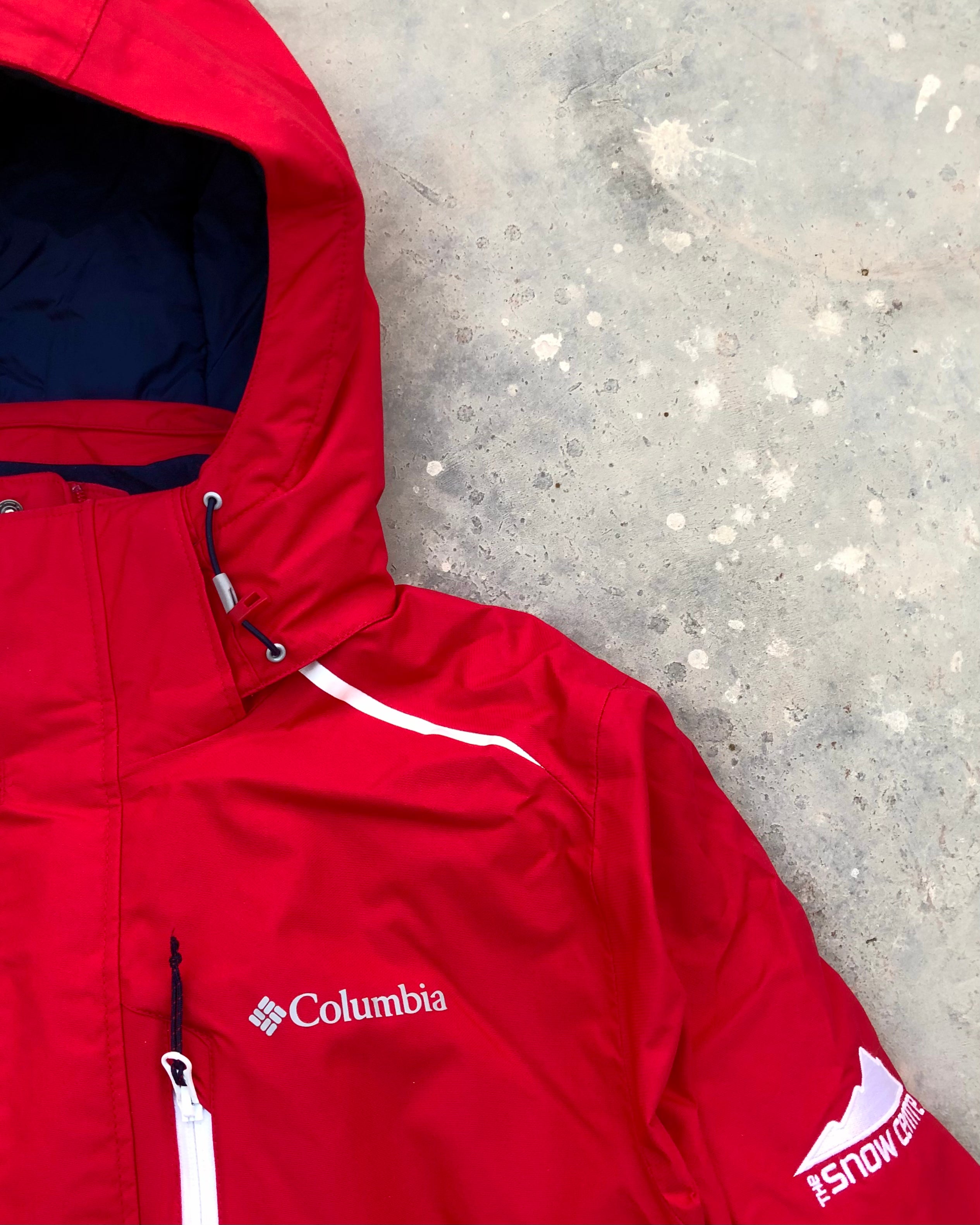 Columbia Men's Ride On Jacket - Red | Medium | Premium Condition
