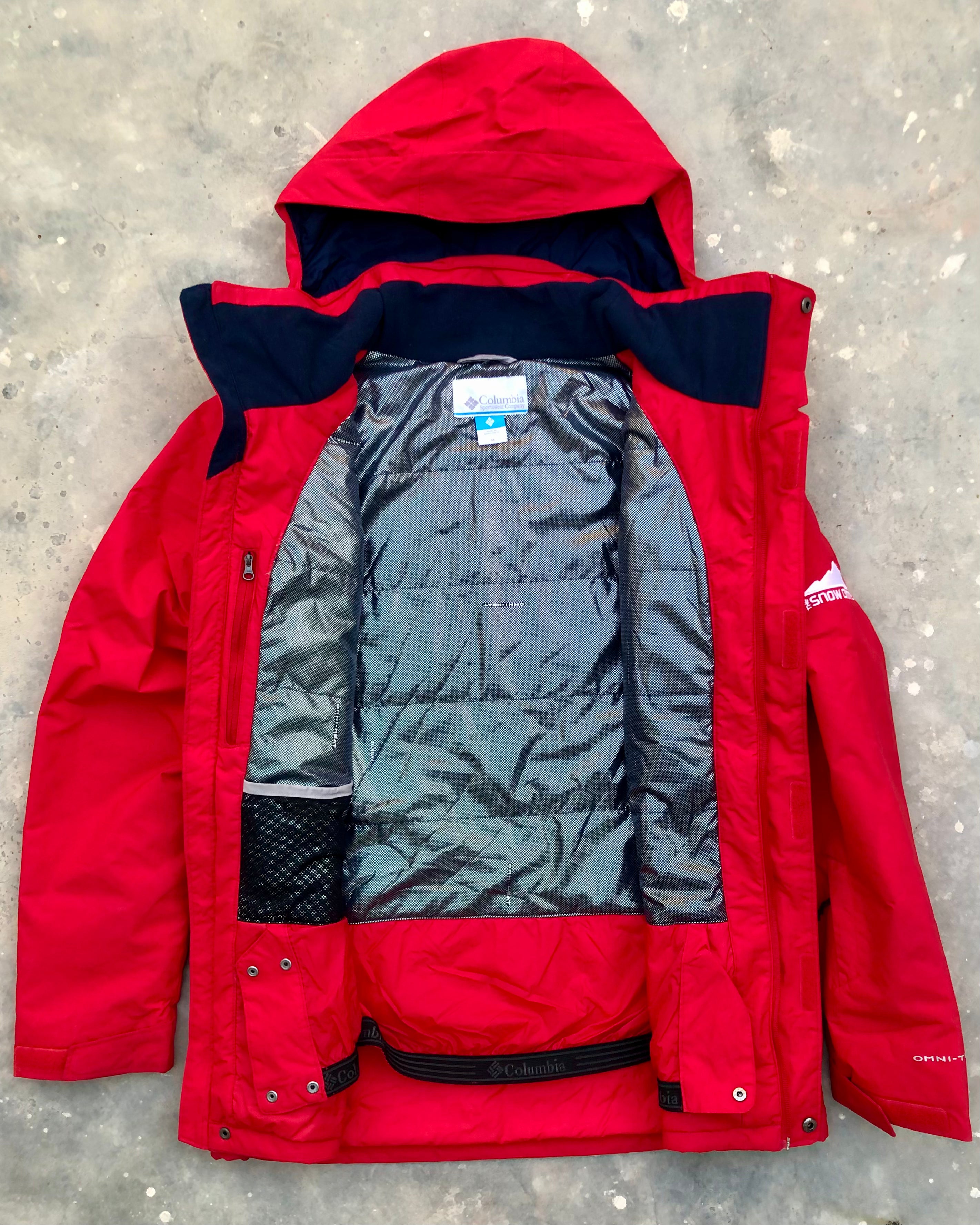 Columbia Men's Ride On Jacket - Red | Medium | Premium Condition