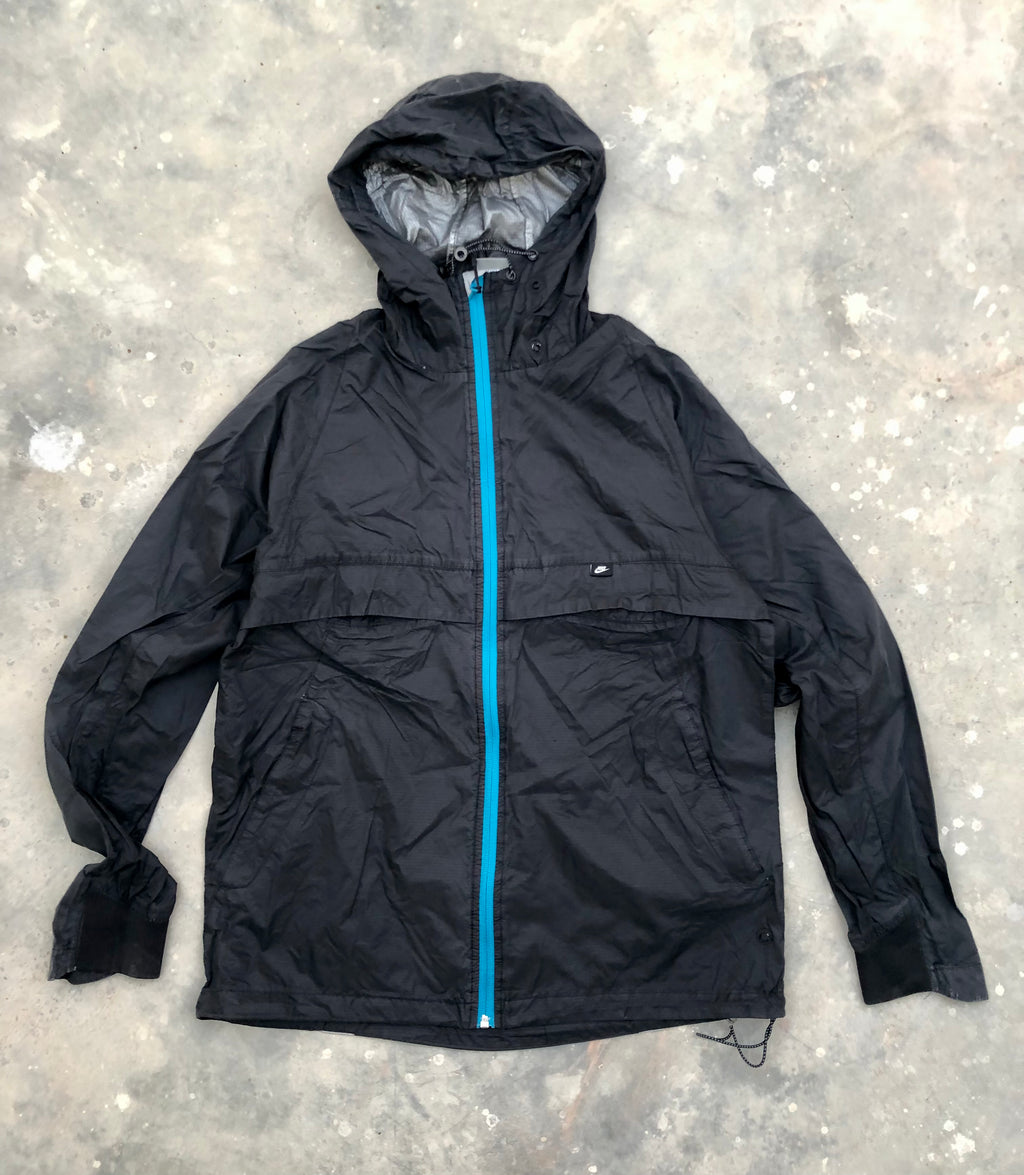 Nike Black Windbreaker Jacket - Packable
