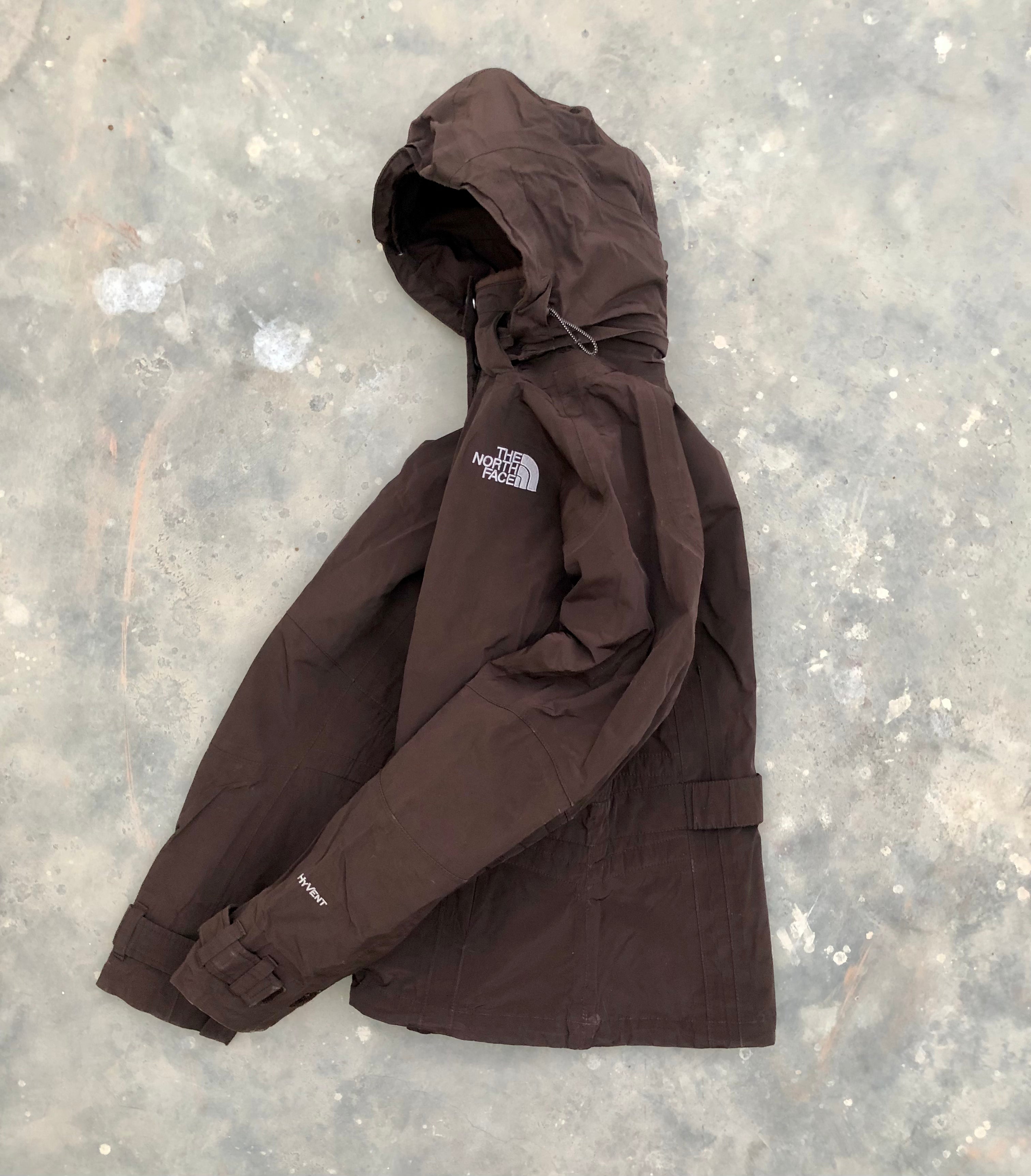The North Face Down HyVent Belted Coat – Brown - Premium Condition