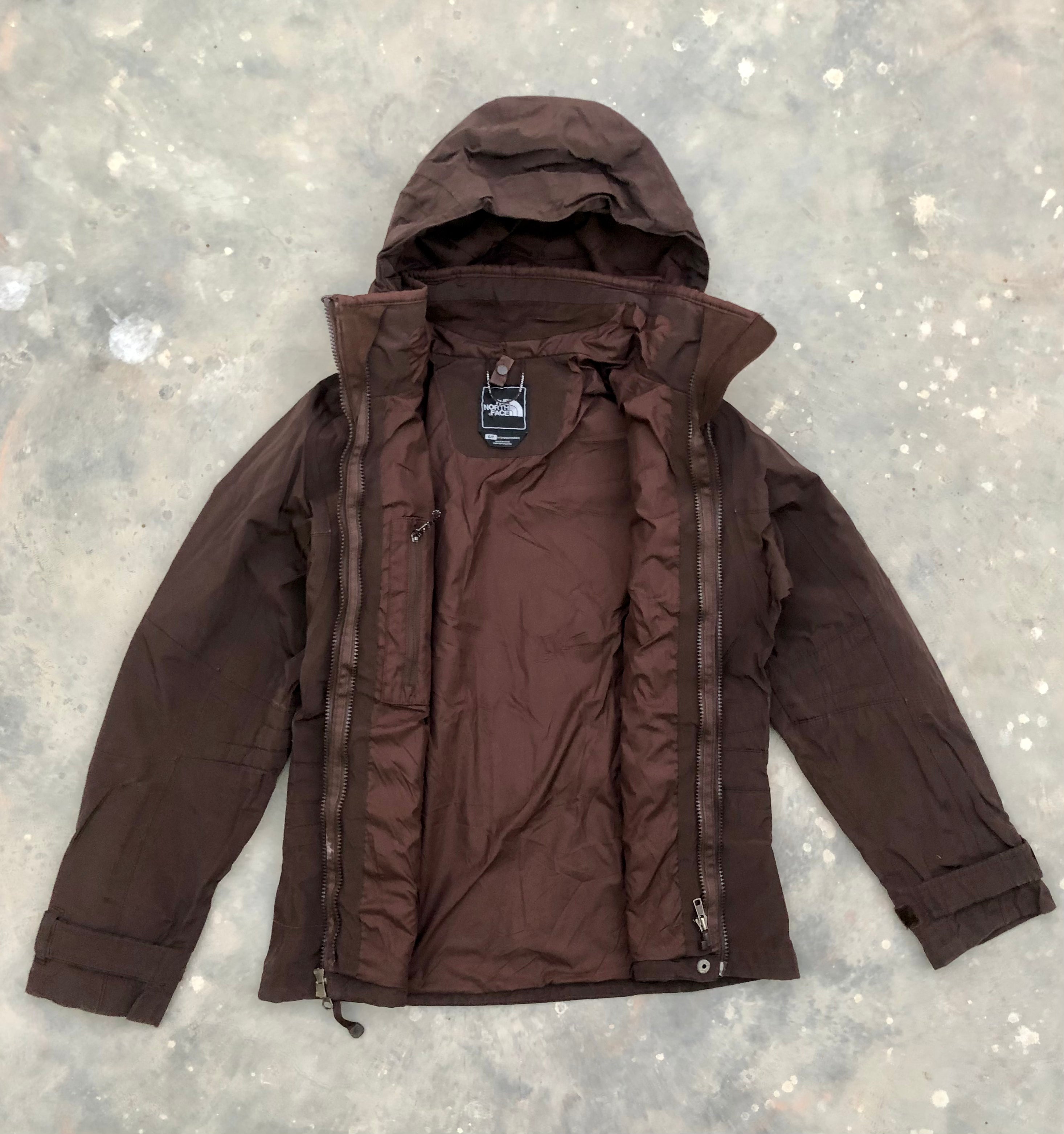 The North Face Down HyVent Belted Coat – Brown - Premium Condition