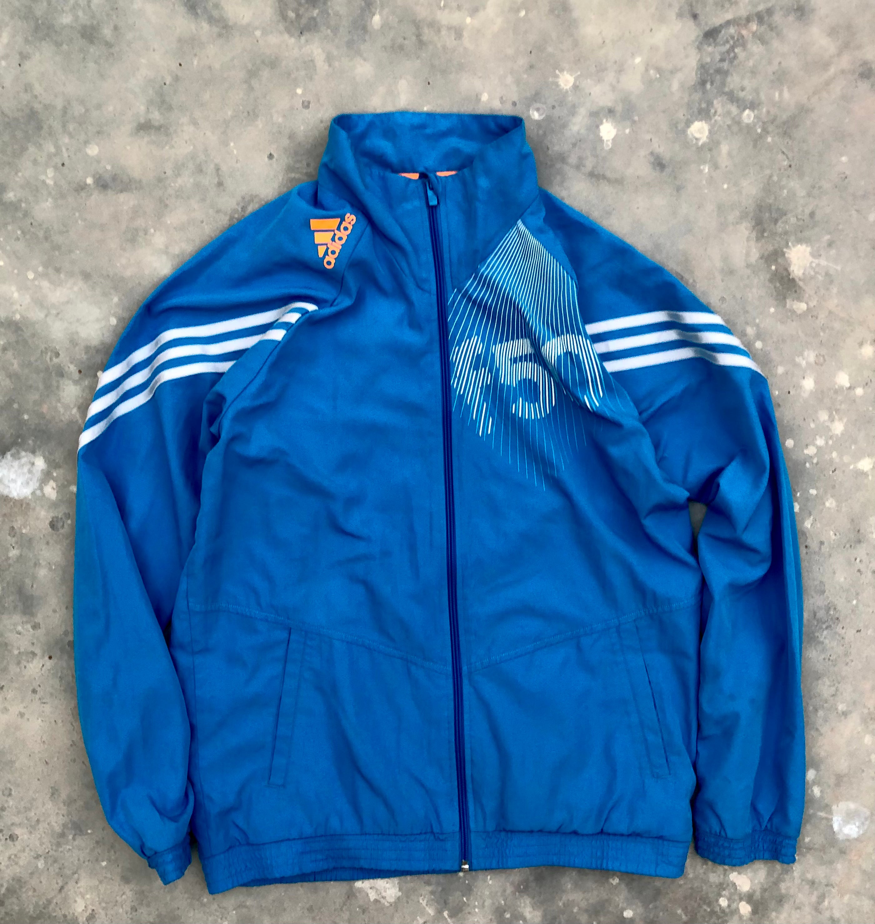 Adidas F50 Track Top – Blue/Orange