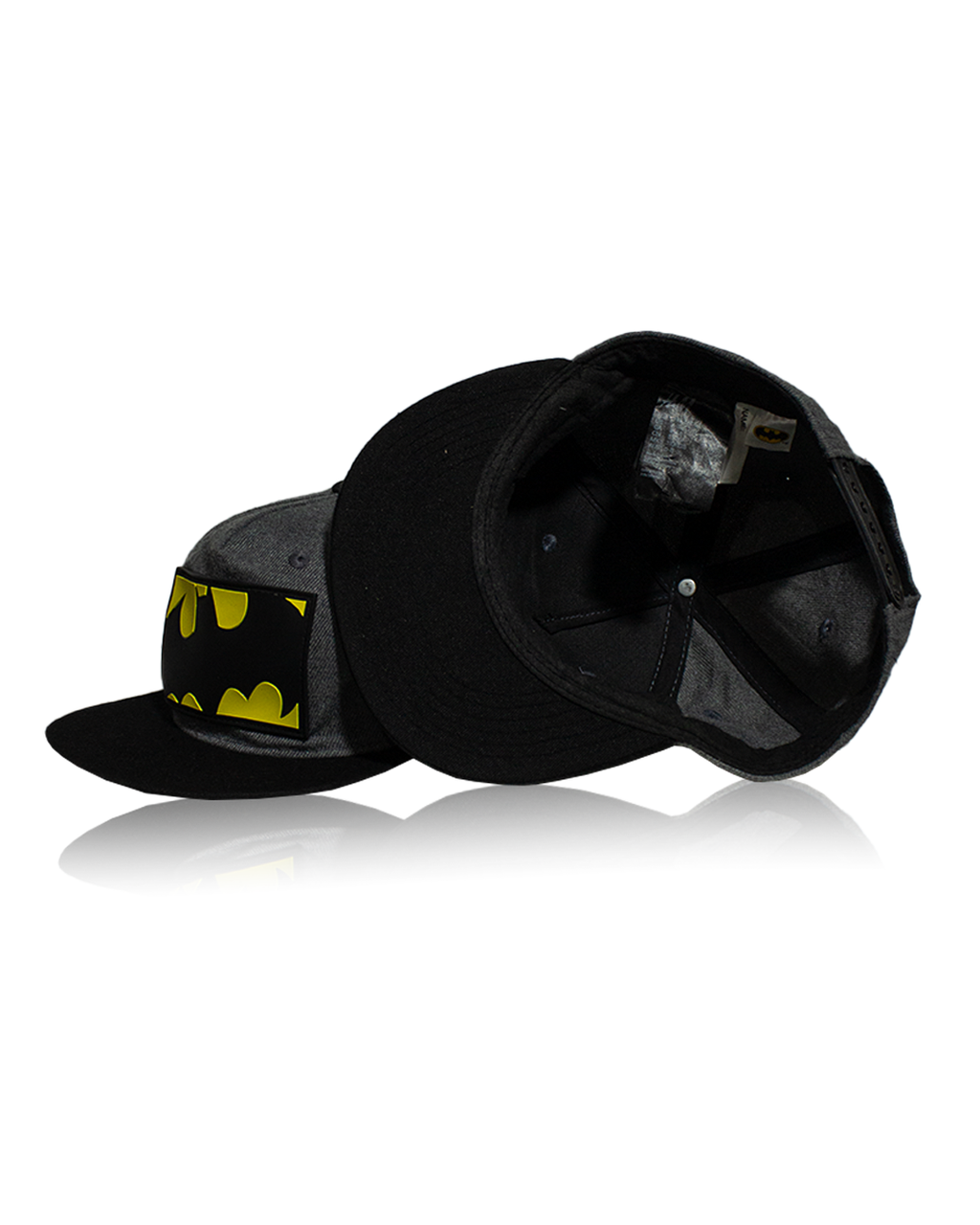 Batman Kids Snapback Hat (Size 4-8) – Gray & Black by H&M - Premium condition